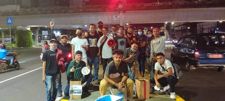 Mahasiswa Barisan Anak Timur UBK Galang Dana untuk  Masyarakat NTT dan NTB yang Tertimpa Bencana 