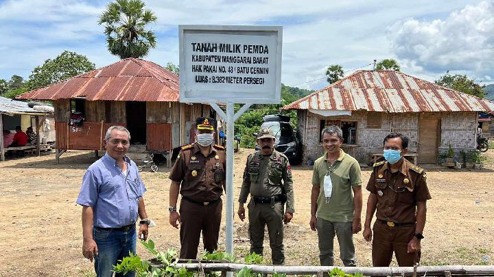 Satgas Penertiban Aset Pemda Mabar Mulai Bekerja, Sejumlah Aset Tanah Telah Ditertibkan