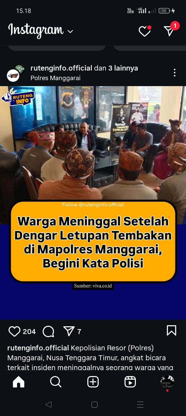 Misteri di Balik Tewasnya Warga Usai Letupan Tembakan di Mapolres Manggarai